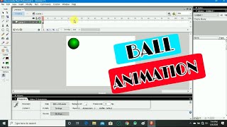 How to make bouncing ball animation | Flash 8 tutorials for beginners | Windows 10 | 2020
