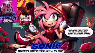 Sonic 4 March 19 2027 Release Date Let's Talk