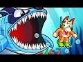 BINGO ESCAPE THE BLUEY SHARK BITE in ROBLOX! 😨🦈