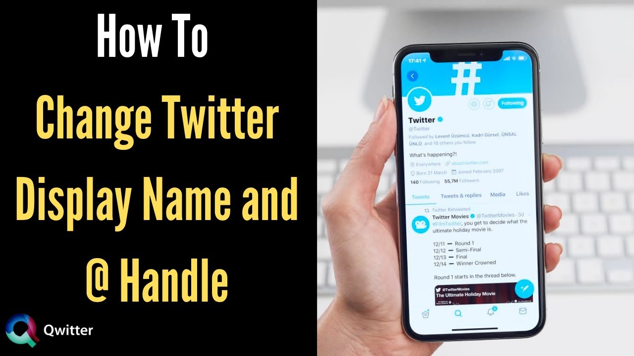 How To Change Your Twitter Display Name And @ Handle [a.k.a Username ...