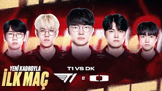 T1 YENİ KADROSUYLA 2025'DE İLK MAÇINA ÇIKTI | T1 VS DK LCK ANALİZ