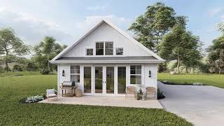 EXCLUSIVE MODERN FARMHOUSE 1462-00032 WITH INTERIOR