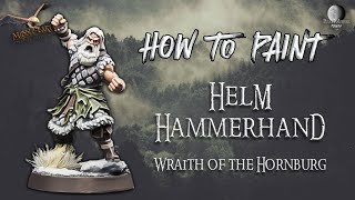 How to Paint Helm Hammerhand, Wraith of the Hornburg | Lord of the Rings MESBG Painting Tutorial