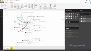 Power BI Custom Visuals - Force-Directed Graph