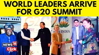 G20 Summit 2023 India | World Leaders Reach Delhi To Attend The g20 Summit | English News