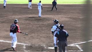 20120414 8回表 SBH vs FD定期交流戦（雁ノ巣）