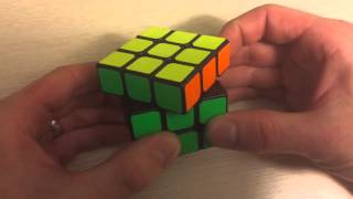 Speed Cube corner cutting in slow motion