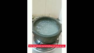 First time using Kalchatti | Soapstone vessel | கல்சட்டி உபயோகிக்கும் முறை|