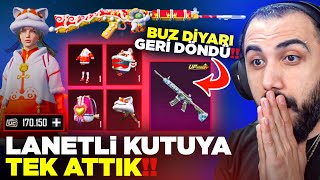 YENİ KIŞ SETLERİ GELDİ BUZ DİYARI M4 GERİ DÖNDÜ!! 😱 LANETLİ KUTUMDA TEK ATTIK! | PUBG MOBILE