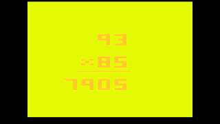 Basic Math - (1977) - Atari 2600 - gameplay HD