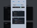 ✨ Magic Menu with Spellbinding Transitions | MZCode01 #css #shorts #cssmenubar #cssnavigationbar