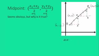Proof of Midpoint Formula