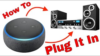 Connect amazon echo to home stereo