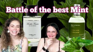 🌱🍃 Mint fragrances: Heeley's Menthe Fraiche or Menta y Menta by Miller et Bertaux? 1st Impressions