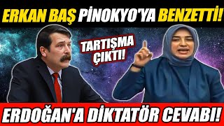 Erkan Baş Özlem Zengin ile tartıştı! Erdoğan'a 'diktatör' cevabı!