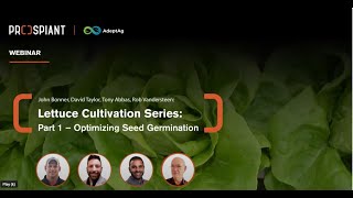 Lettuce Cultivation Series Part 1   Optimizing Seed Germination