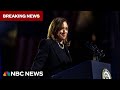 BREAKING: Kamala Harris calls Trump to concede presidential race