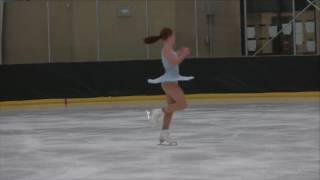 MADELINE FOLEY - Pre-Novice Women Free Program - Flight E - Gp 2- 2017 WILD ROSE