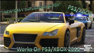*NEW* How To Do GTA V Car Duplication Glitch PS3/XBOX HD 2013