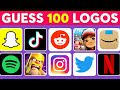 Guess the App Logo in 3 Seconds ...! 100 Famous App Logos | Logo Quiz | Monkey Quiz