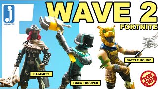 fortnite toxic trooper gameplay ninja - fortnite toxic trooper action figure