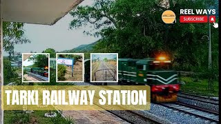Most Beautiful ❤️ Railway station At  Mountain 🏔️ ll Pakistan Railways ll #Trains