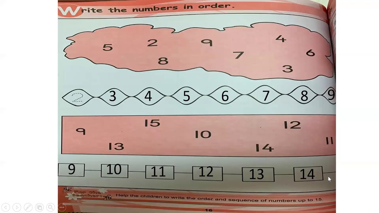 Kg Sr Maths 14 Youtube