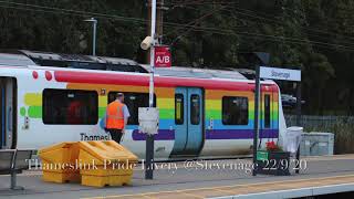 (4K) Thameslink Pride Livery @Stevenage 22/9/20