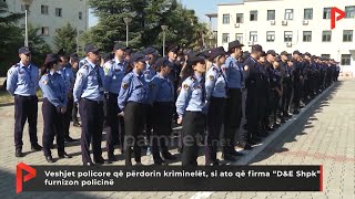 Veshjet policore që përdorin kriminelët, si ato që firma “D\u0026E Shpk” furnizon policinë