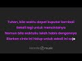 sekali ini saja glenn fredly karaoke version