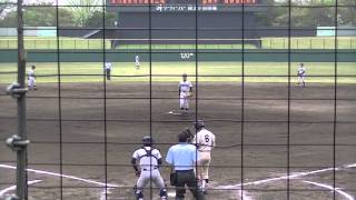 【横浜高校 北山比呂】2015神奈川県春季大会3回戦vs桐蔭学園 笠井皓介 第3打席