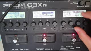 zoom G3xn utk pemula, mulai set up dari awal, to make basic clean sound, start from zero