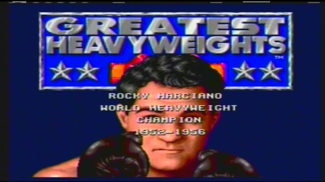 Sega Sports Greatest Heavyweights Opening Historic Video - YouTube