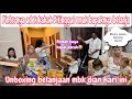 MAIN SAMA AKUNG DULU DITINGGAL EMAK BAPAKNYA BELANJA || UNBOXING BELANJAAN MBK DIAN HARI IBU