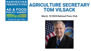 Perspective with Agriculture Secretary Tom Vilsack