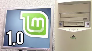 Installing The First Version of Linux Mint on the $5 Windows 98 PC?
