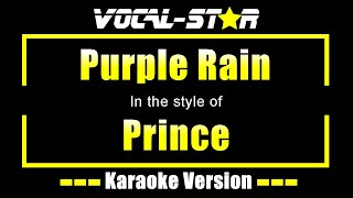 Prince - Purple Rain (Karaoke Version) with Lyrics HD Vocal-Star Karaoke