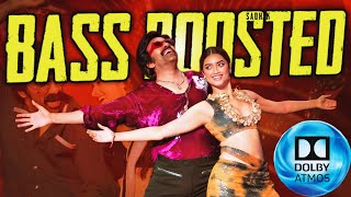 Nallanchu Thella Cheera - Bass Boosted| Ravi Teja | Dolby Atmos| Extreme Bass Nation