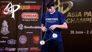 Hajime Miura (JP): 4A Division Finals - Asia Pacific Yo-yo Championships 2017