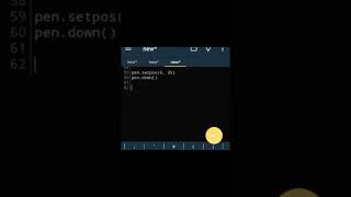 Making a Panda using Python | #py3 #pydroid3 #python
