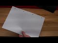 how to hole punch a 4 ring or 3 ring binder extremely quickly