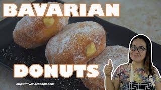 BAVARIAN DONUTS STEP BY STEP PROCESS | HOW TO MAKE BAVARIAN DONUTS - Delish PH