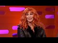 the graham norton show cher dawn french the script