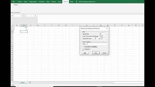 Binomial Probability Distribution PHStat 2