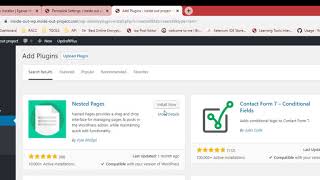 004 - Install Nested Pages Plugin