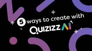 5 Ways to Create Resources with Quizizz AI 🖐️