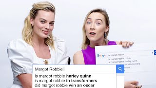 Margot Robbie & Saoirse Ronan Answer the Web's Most Searched Questions | WIRED