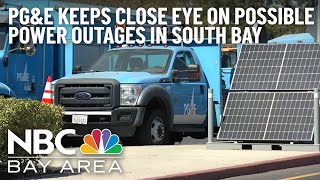 PG\u0026E Crews Keep a Close Eye on Possibility of Rolling Blackouts