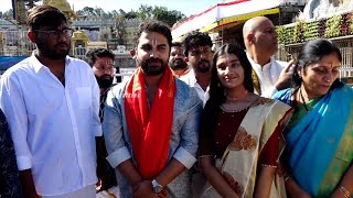 Vishwak Sen Visuals at Tirumala | MS Talkies