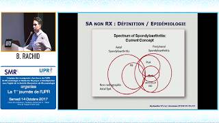 Les spondyloarthrites non radiographiques  Pr  B  RACHID